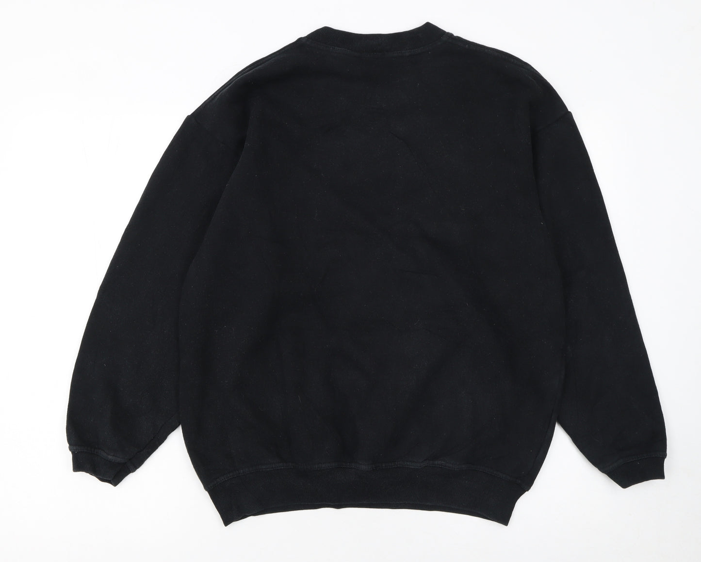 JT's Classic Women's Black Owl Print Pullover Sweatshirt M