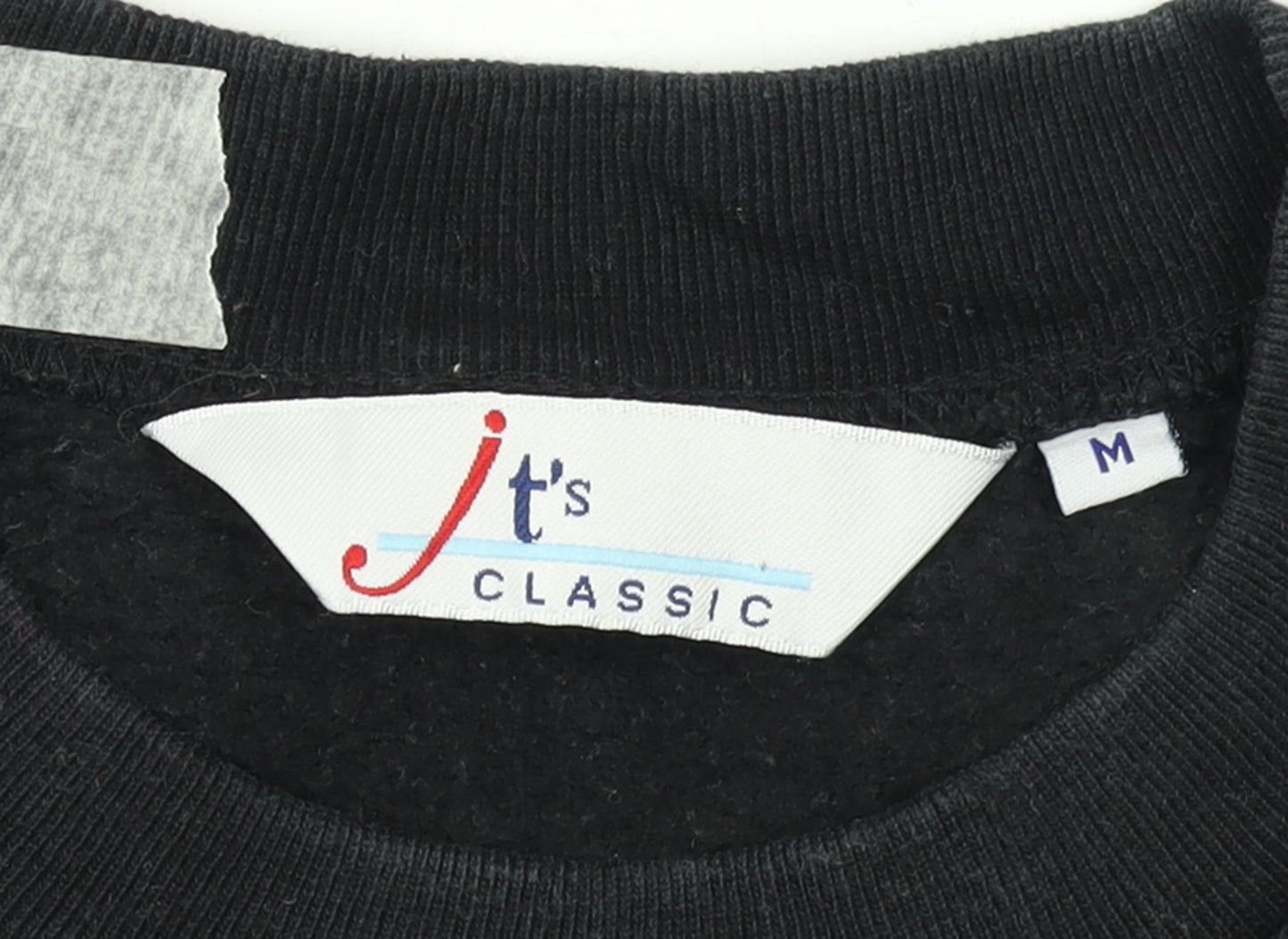 JT's Classic Women's Black Owl Print Pullover Sweatshirt M