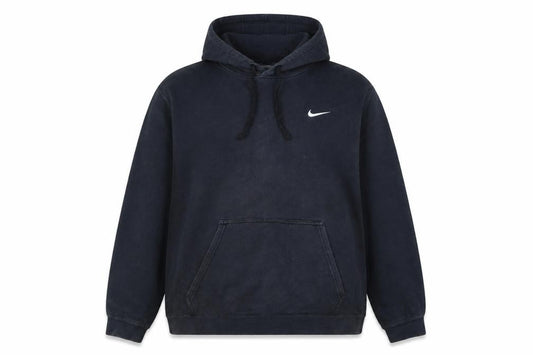 Front view of Nike Men's Black XL Pullover Hoodie Fleece Sweatshirt