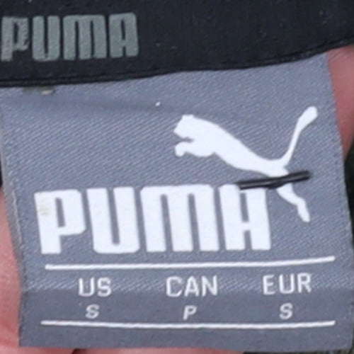 Puma Men’s Green Pullover Hoodie Small Regular Fit Fleece