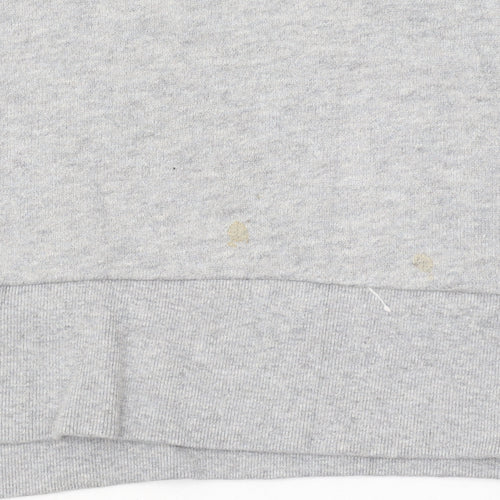 Adidas Men's Grey XL Pullover Sweatshirt Crew Neck Logo