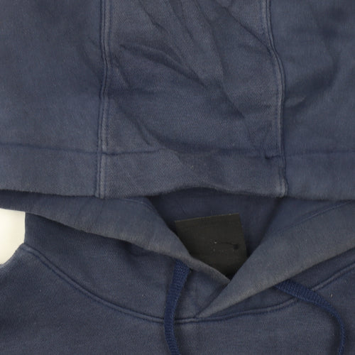 Nike Men's Blue Pullover Hoodie Small Regular Fit Sportswear