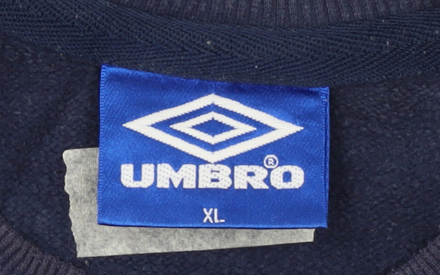 Umbro Men's Blue XL Pullover Sweatshirt Football Logo Vintage