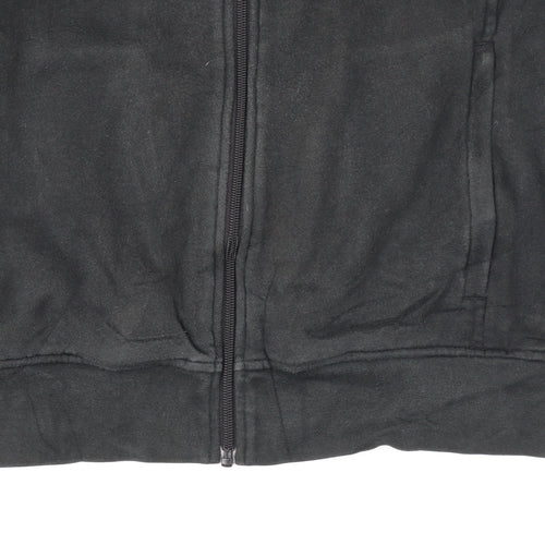 Lacoste Sport Men's Black L Track Jacket Full Zip Cotton Blend