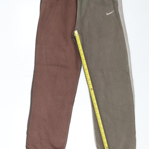 Nike Women’s Multicoloured Jogger Trousers Small Elastic Waist