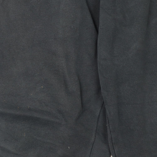 Nike Men's Black L Sweatpants Jogger Trousers Cotton Blend