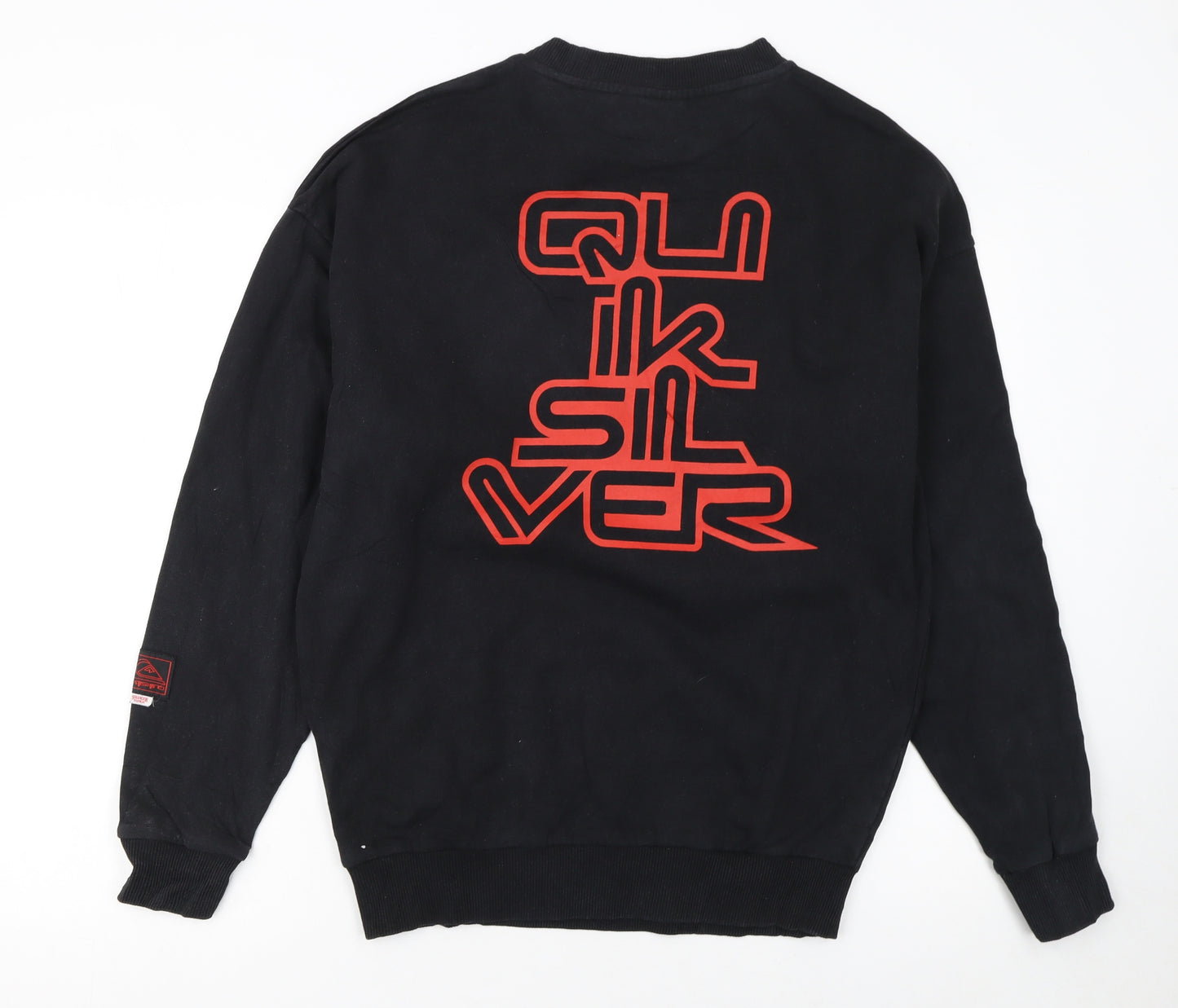 Quiksilver x Stranger Things Black Men's XS Graphic Sweatshirt