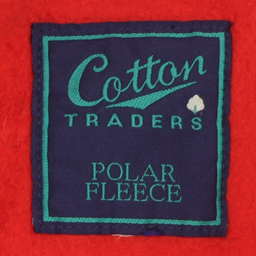 Cotton Traders Men's Blue Nylon Fleece Lined Anorak Jacket Size M