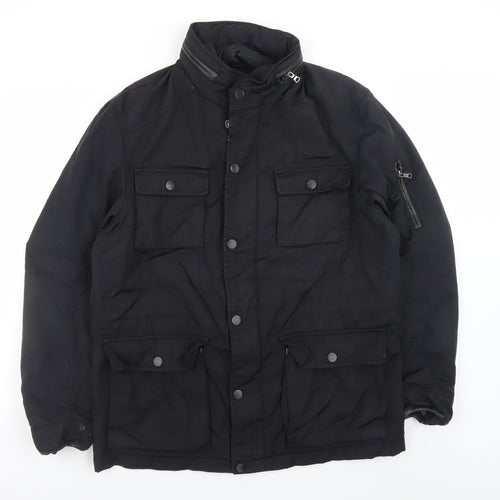 Marks and Spencer Autograph Men's Black L Military Jacket