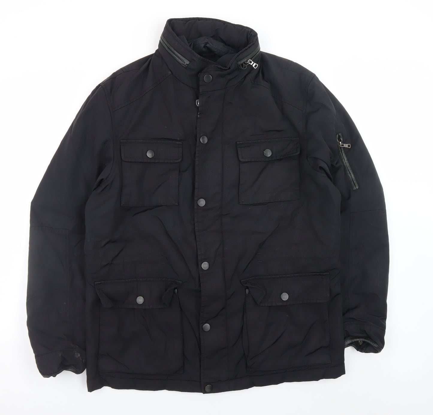 Marks and Spencer Autograph Men's Black L Military Jacket