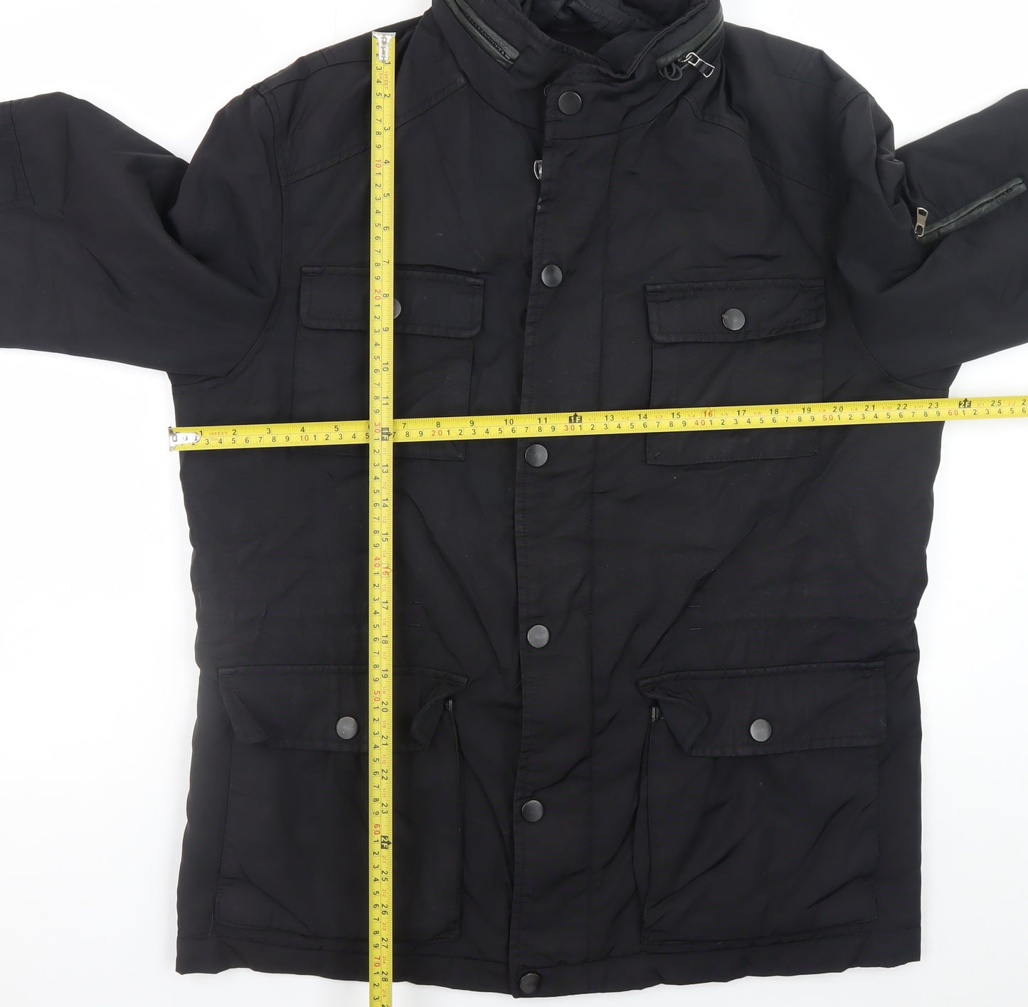 Marks and Spencer Autograph Men's Black L Military Jacket