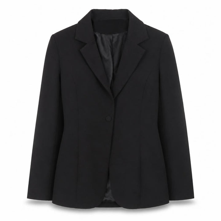Missguided Womens Black Slim Fit Classic Blazer UK 10