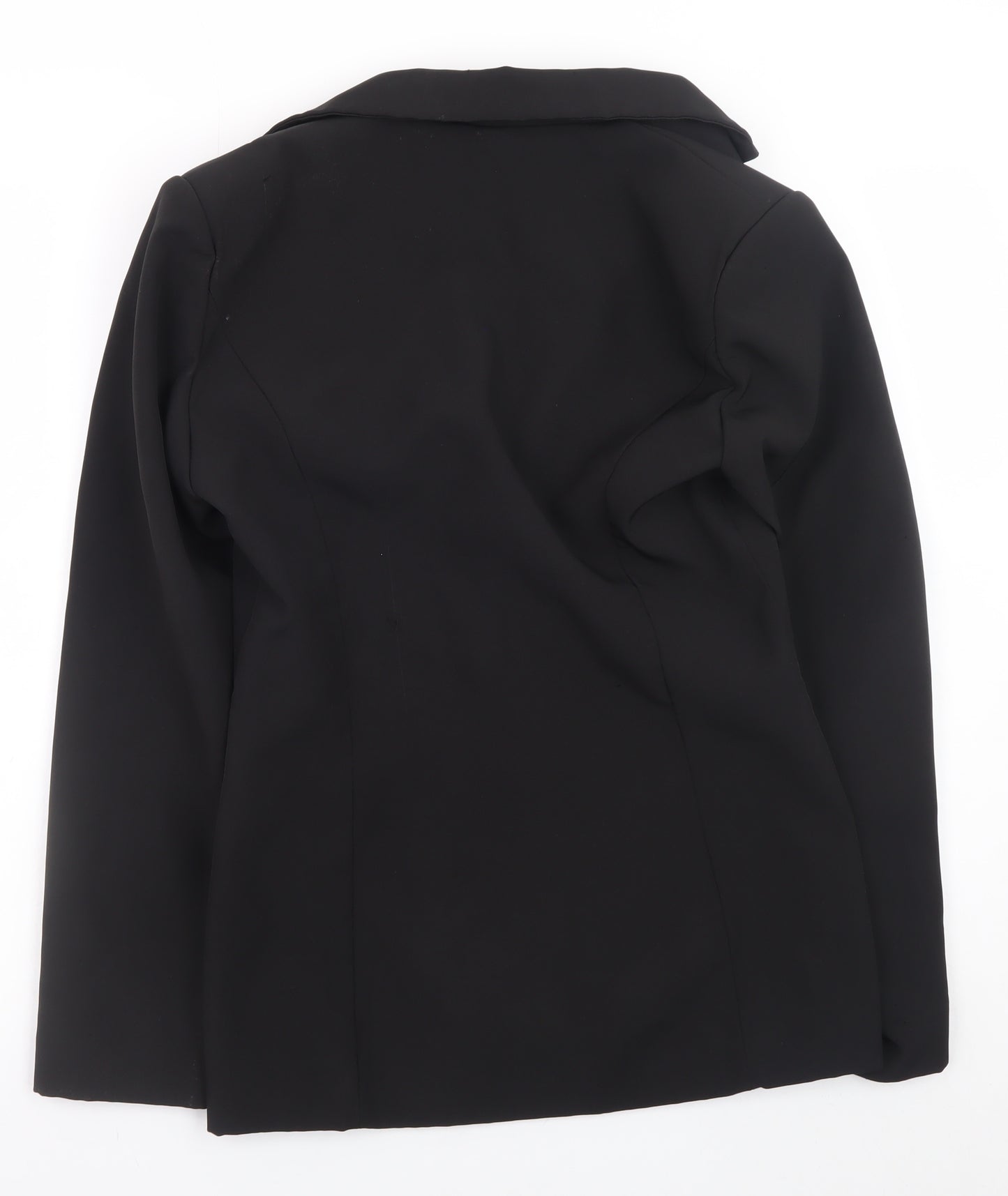 Missguided Womens Black Slim Fit Classic Blazer UK 10