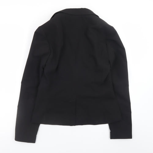 New Look Women’s Black Blazer Jacket Size 10 Smart Formal Workwear
