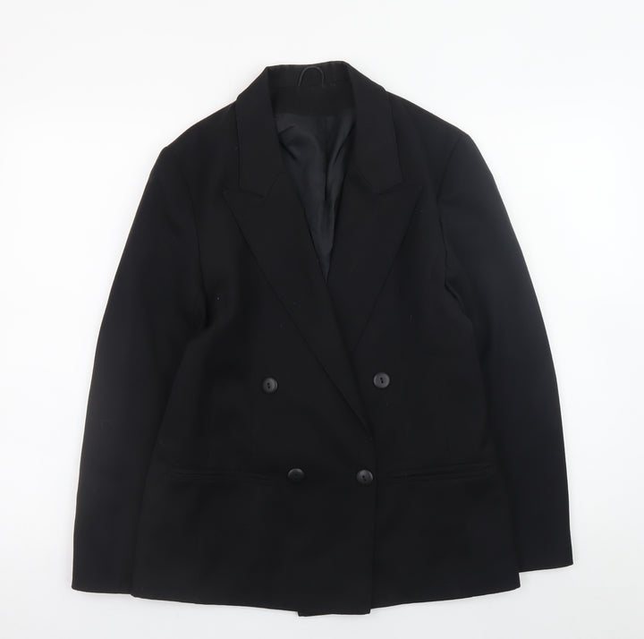 Richards Women's Black Size 10 Blazer Jacket Classic Workwear