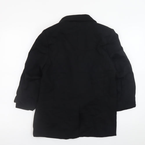 V by Very Women's Black Blazer Jacket Size 12 Regular Fit