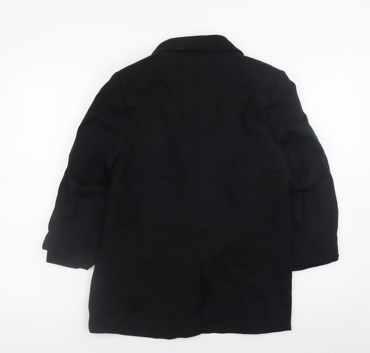 V by Very Women's Black Blazer Jacket Size 12 Regular Fit