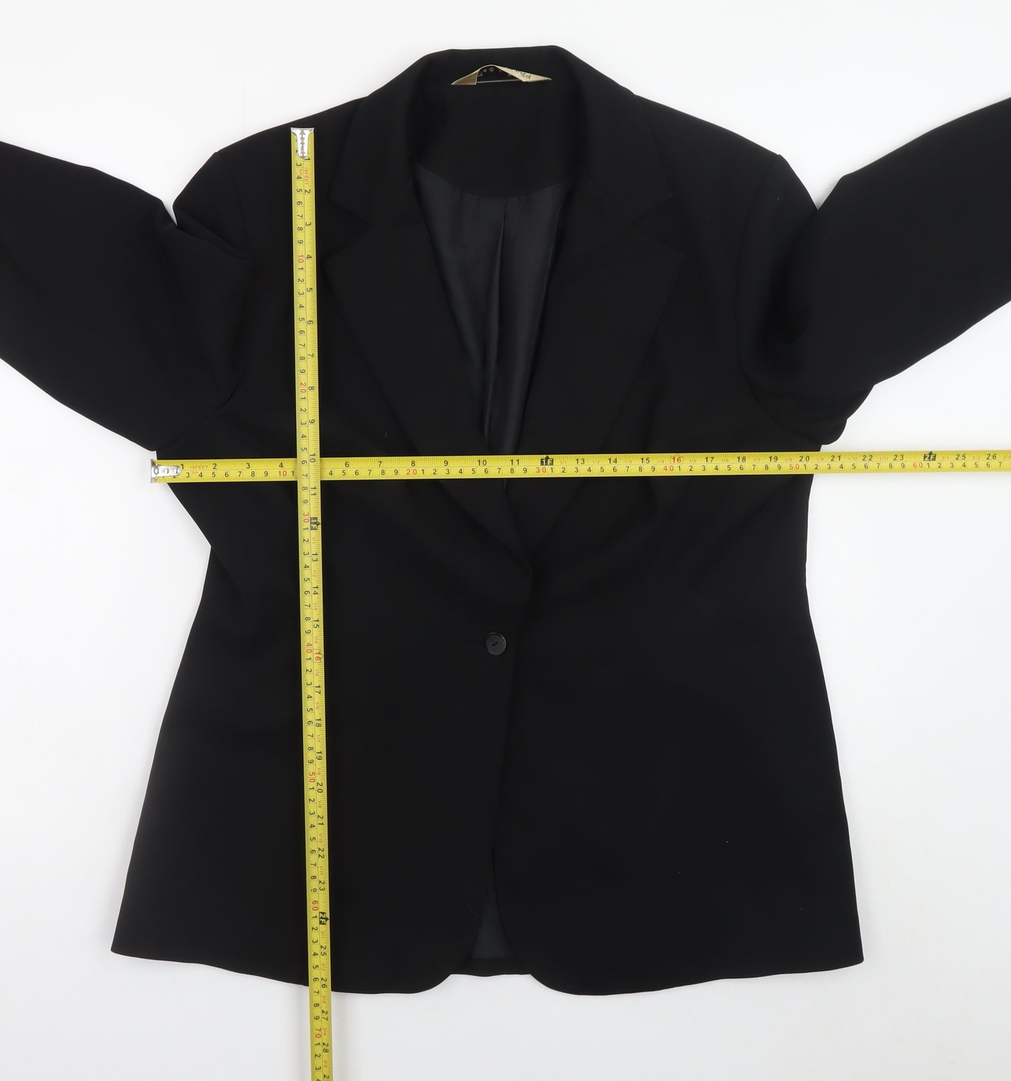 She's no Angel Women's Black Blazer Size 16 Business Jacket