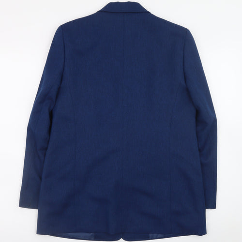 Eastex Women's Blue Classic Blazer Jacket Size 10