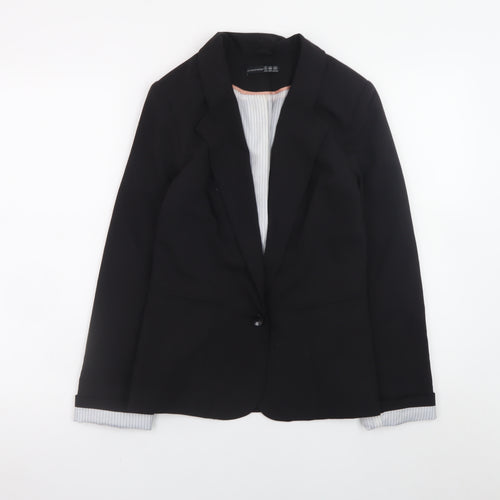 Atmosphere Women's Black Size 6 Blazer Jacket Workwear Classic Style