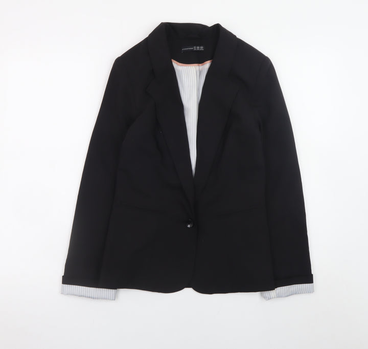 Atmosphere Women's Black Size 6 Blazer Jacket Workwear Classic Style