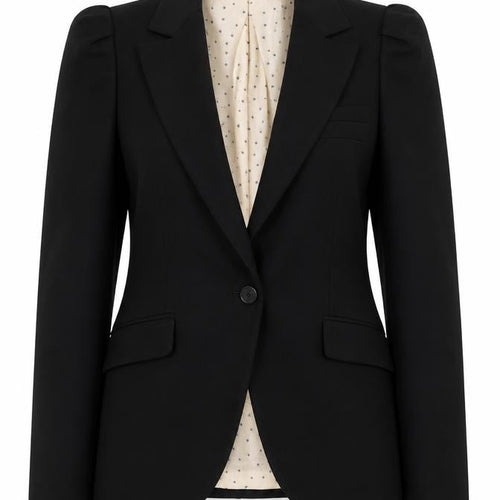 Zara Woman Black Slim Fit Blazer XS Women's Classic Work Jacket