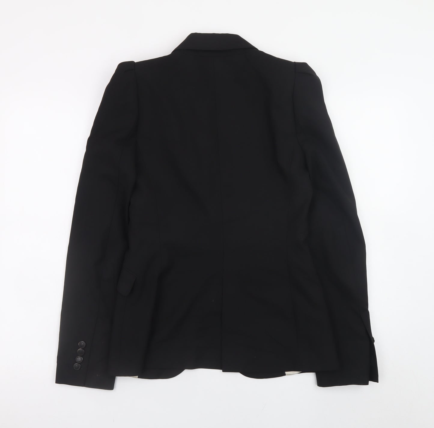 Zara Woman Black Slim Fit Blazer XS Women's Classic Work Jacket