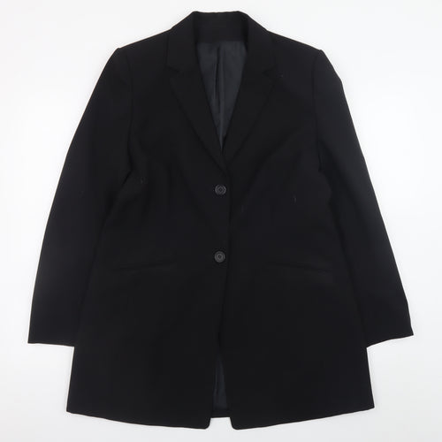 Dorothy Perkins Women’s Black Blazer Jacket Size 16 Smart Mid-Length