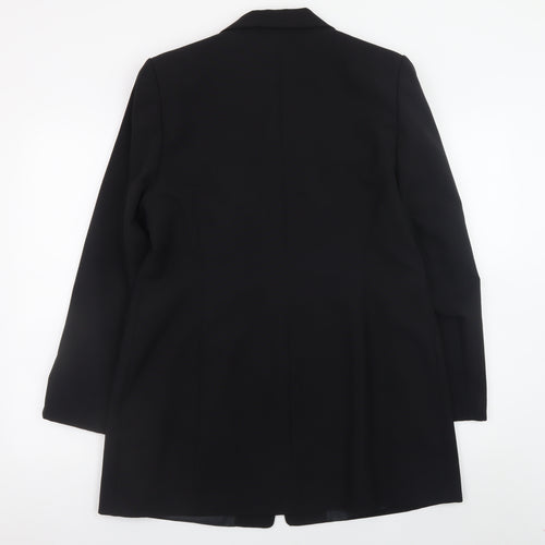 Dorothy Perkins Women’s Black Blazer Jacket Size 16 Smart Mid-Length