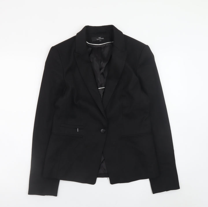 Next Women's Black Size 12 Classic Blazer Jacket