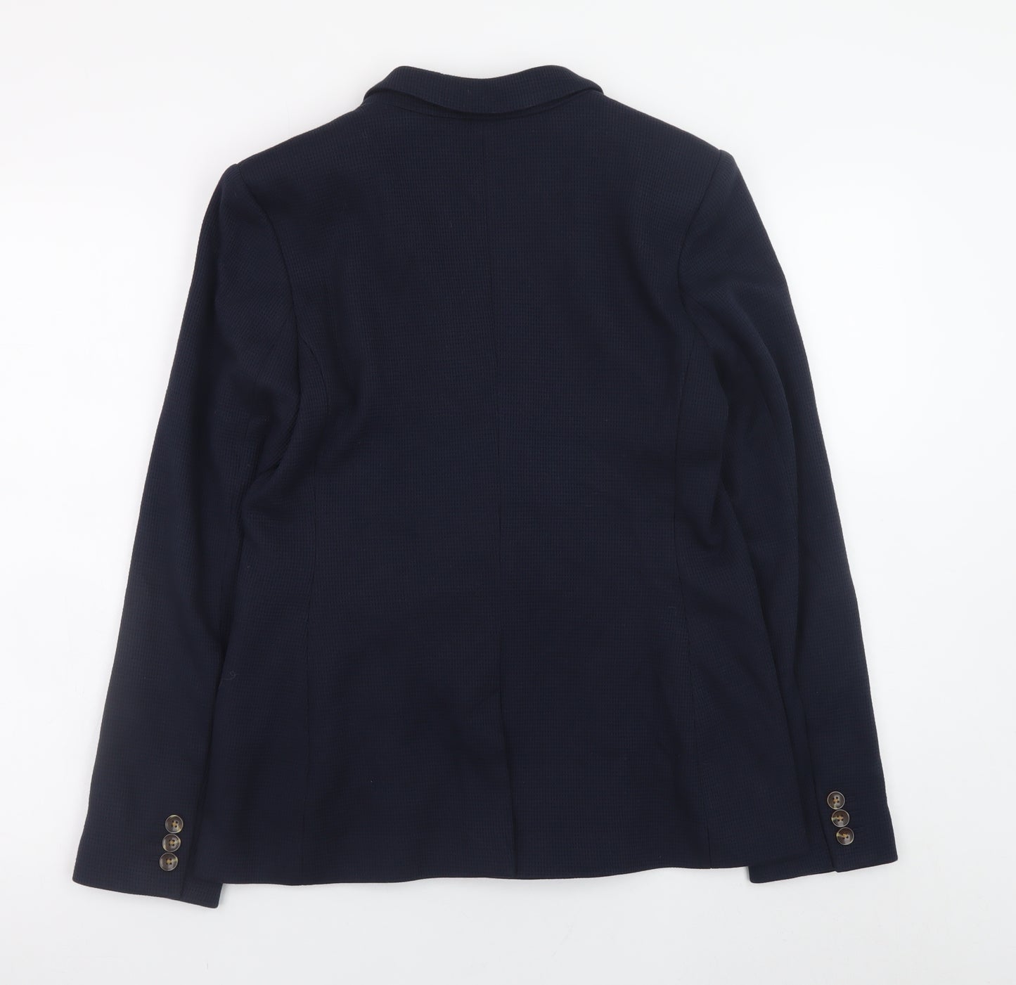 Marks and Spencer Women's Blue Blazer Size 10 Classic Workwear