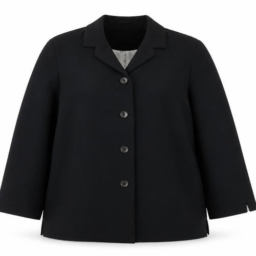 Monsoon Women’s Black Blazer Size 14 Classic Buttoned Jacket