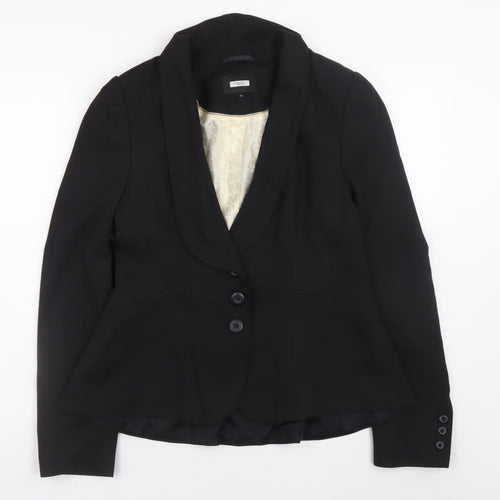 Next Women’s Black Blazer Size 14 Classic Formal Work Jacket