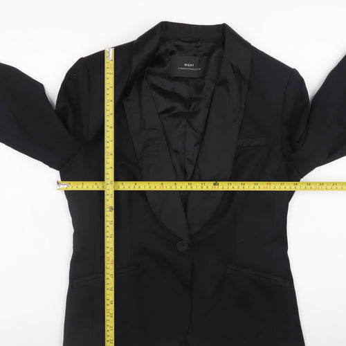Birger et Mikkelsen Women’s Black Wool Blend Blazer Size 12
