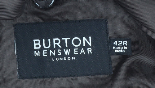 Burton Menswear London Men's Brown 42R Classic Blazer Jacket