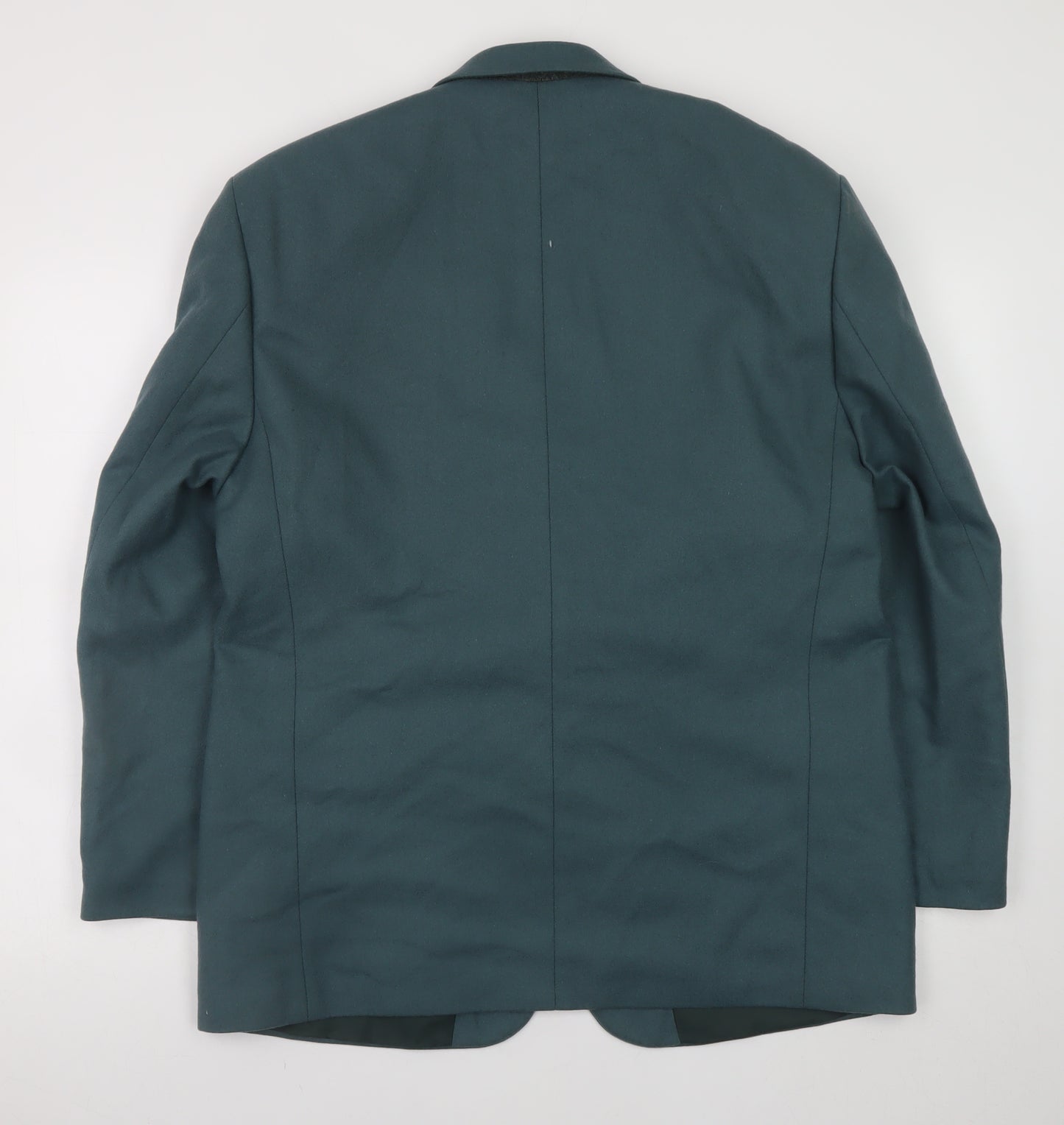 BHS Men's Teal Wool Blend Short Blazer 42in Classic Fit Jacket