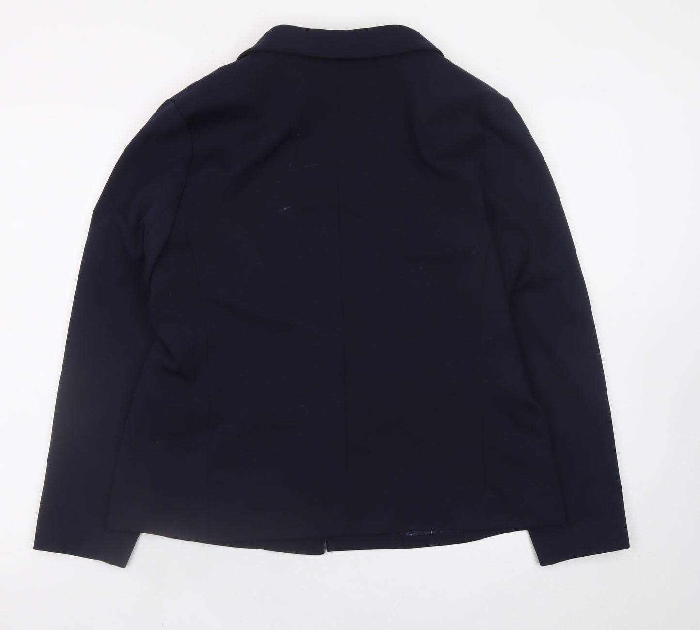 Dorothy Perkins Women’s Blue Blazer Size 16 Regular Fit Work Jacket