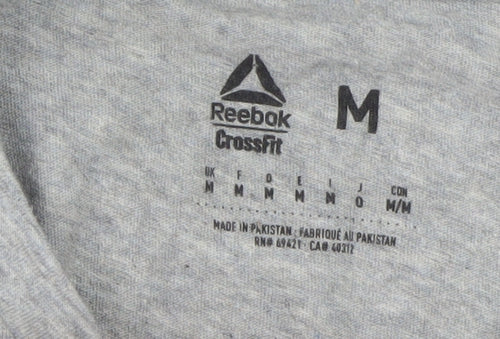 Reebok Men's Grey CrossFit Open 2020 Graphic Crew Neck T-Shirt Size M