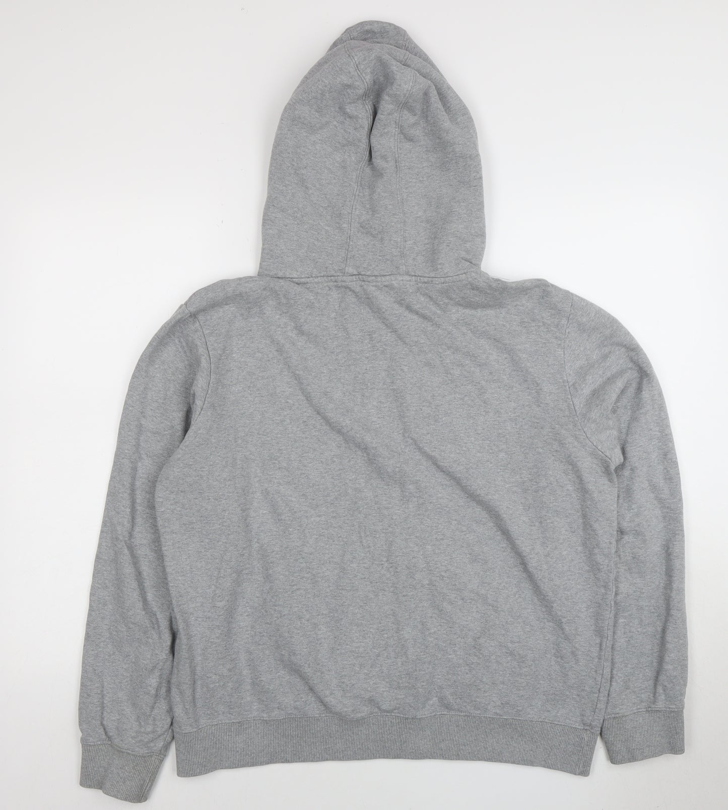 Champion Men's Grey XL Pullover Hoodie with Logo