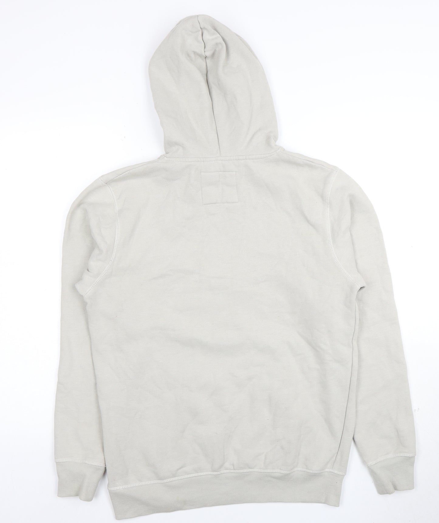 Rydale Men's Beige Pullover Hoodie Size S Cotton Blend Fleece