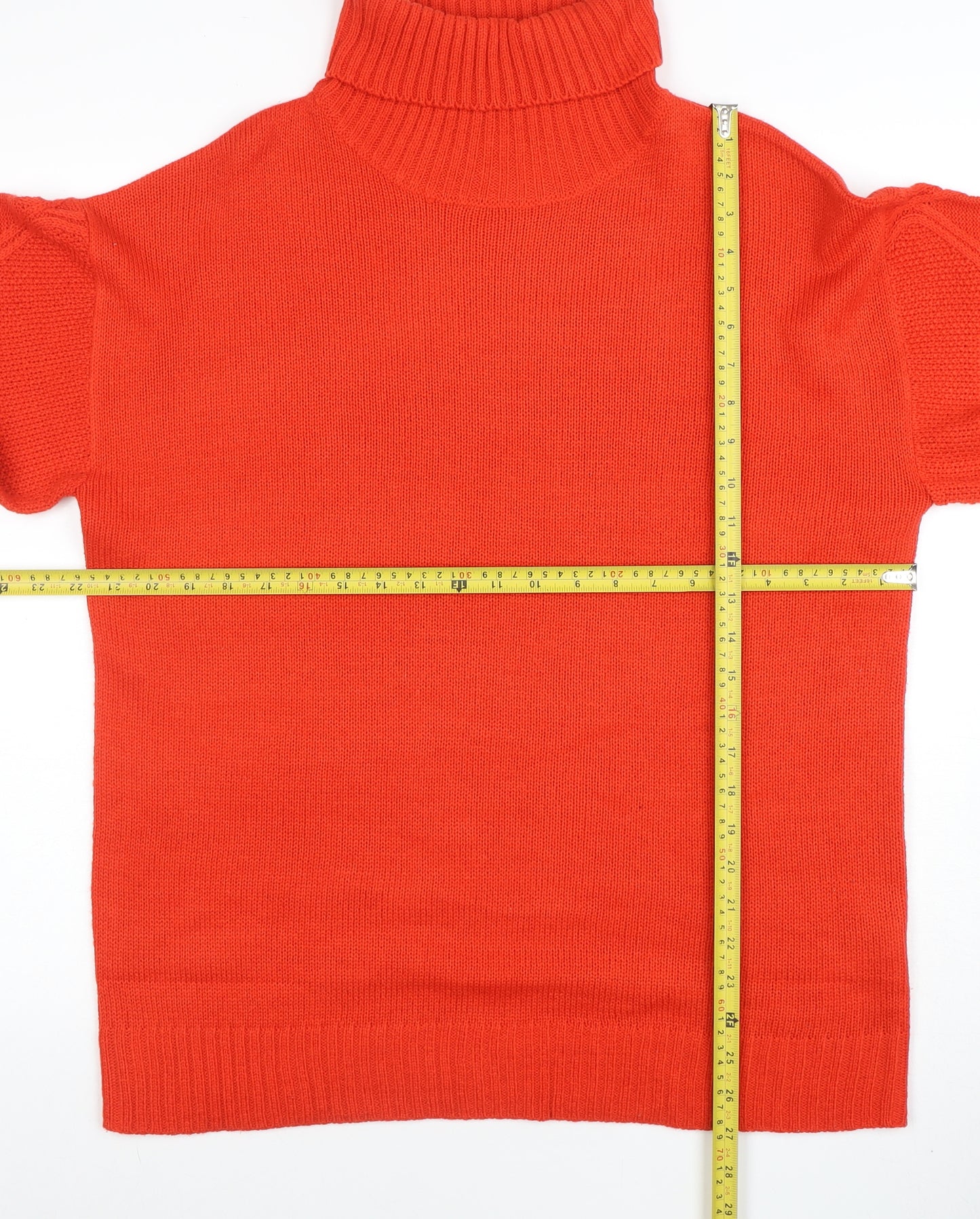 Missguided Women’s Red Roll Neck Petite Jumper Size 10