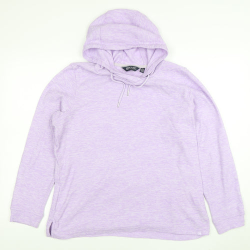 Regatta Great Outdoors Women’s Lilac Pullover Hoodie Size 18 Polyester