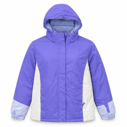 Mountain Warehouse Girls Purple Ski Jacket 13 Years Waterproof Hooded Winter Coat