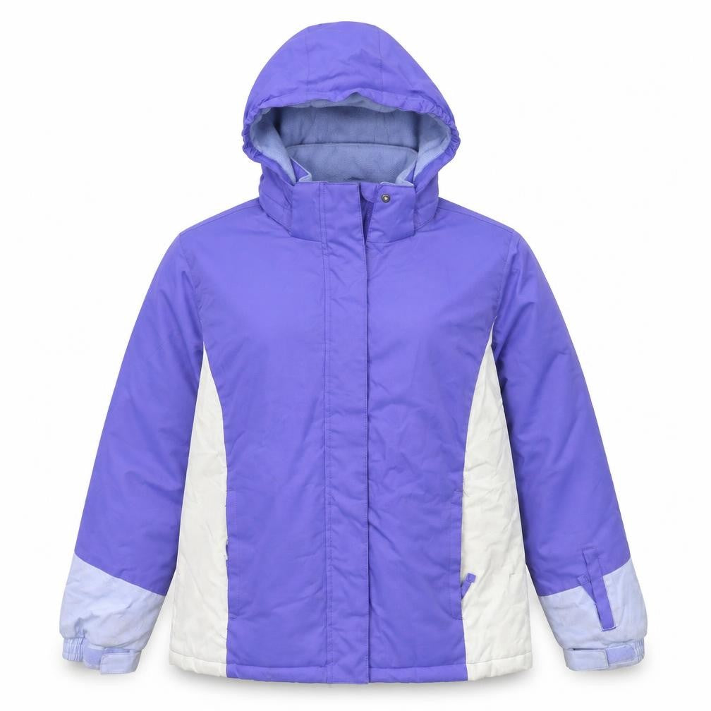 Mountain Warehouse Girls Purple Ski Jacket 13 Years Waterproof Hooded Winter Coat