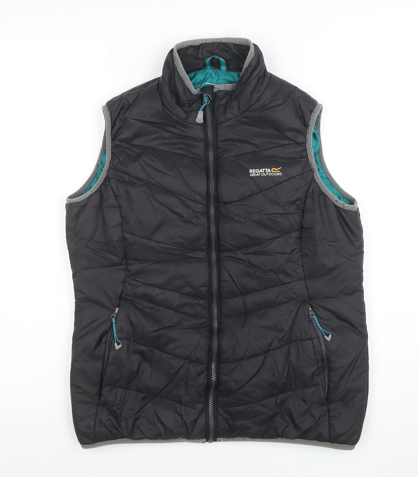 Regatta Women’s Black Padded Bodywarmer Gilet Size 10 Outdoor