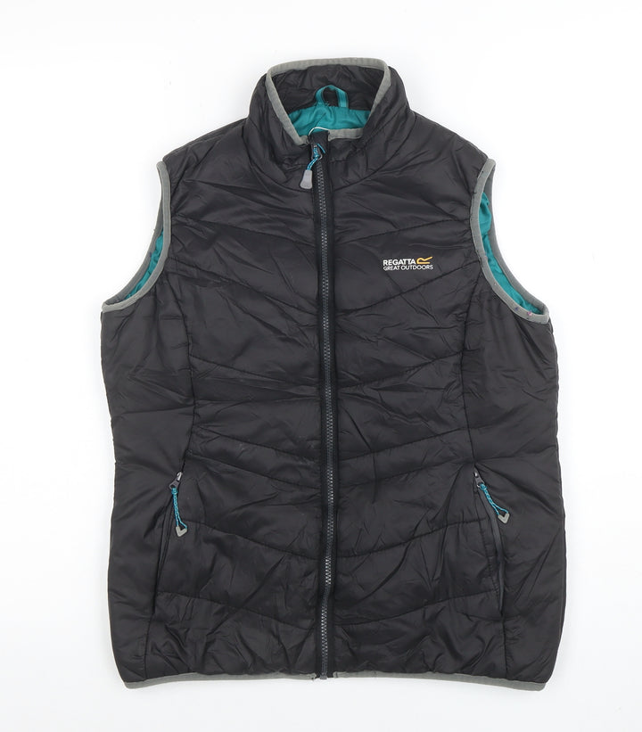 Regatta Women’s Black Padded Bodywarmer Gilet Size 10 Outdoor