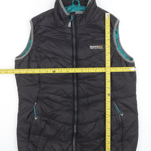 Regatta Women’s Black Padded Bodywarmer Gilet Size 10 Outdoor