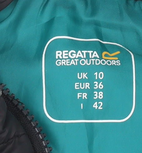 Regatta Women’s Black Padded Bodywarmer Gilet Size 10 Outdoor