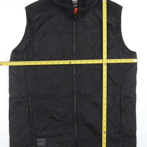 Helly Hansen Men’s Black L Softshell Bodywarmer Workwear Vest