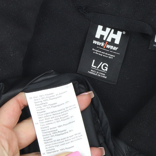 Helly Hansen Men’s Black L Softshell Bodywarmer Workwear Vest